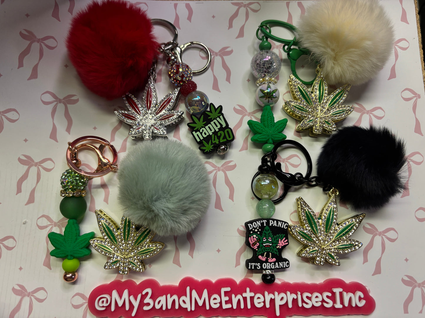 Cannabis keychains